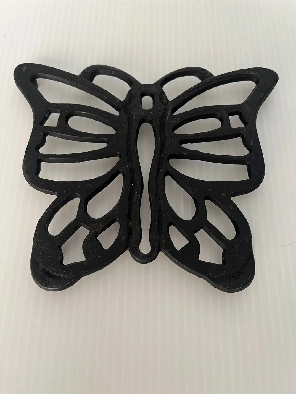 Vintage Cast Iron Butterfly Trivet/ Wall Decor